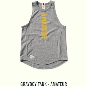 Tracksmith grayboy tank top xs